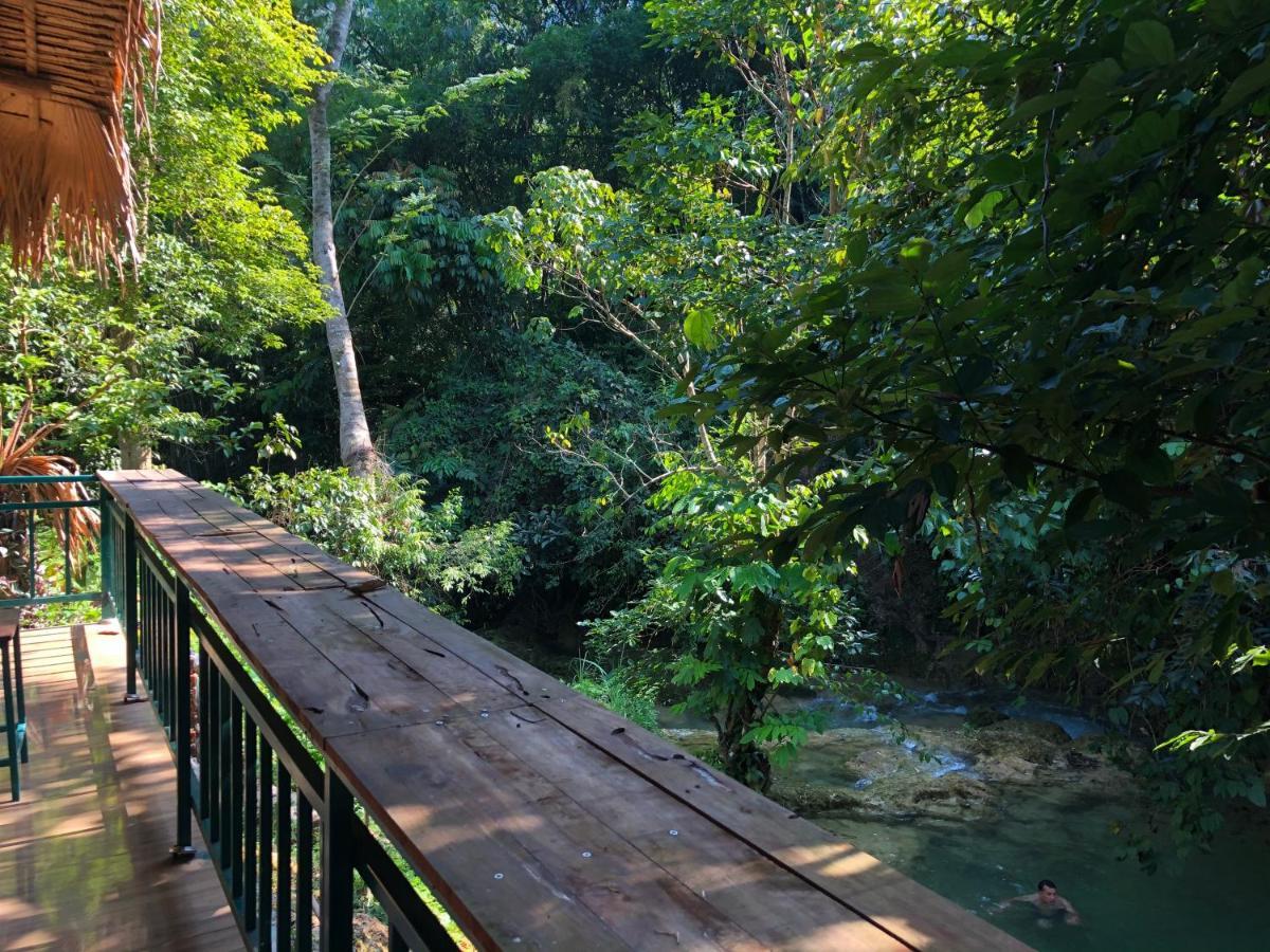 Lepont Mu Waterfall Bungalow Hoa Binh Exterior photo